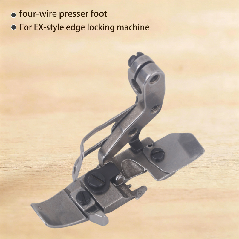 Textile Sewing Machine - 1개입 4실 프레서 풋 오리지널 락킹
