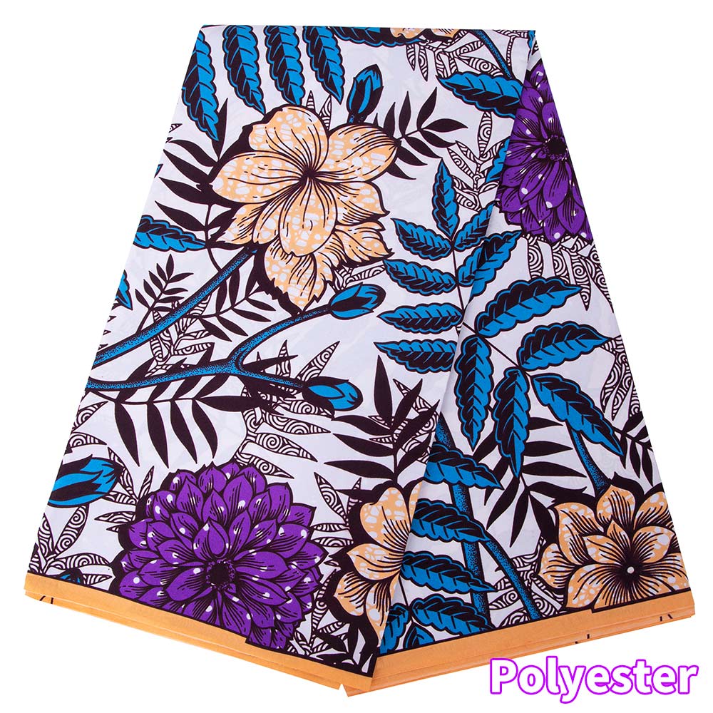 Sewing Batik Fabric - 앙카라 아프리카 인쇄 바틱 Pagne 리얼