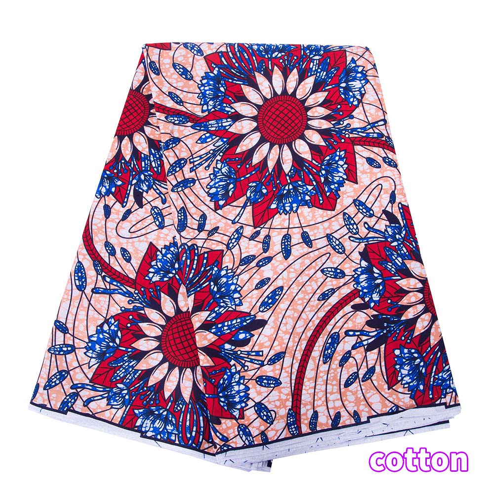 마당에 의한 아프리카 직물 목화 Kente 천 6 야드 - Sewing Batik Fabric 리뷰 및 가격