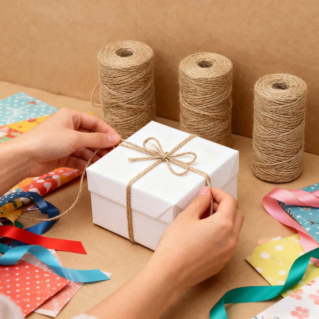 2/3/4mm 천연 황마 로프 스트링 리본 공예 DIY - Vintage Sewing Textile 리뷰 및 가격