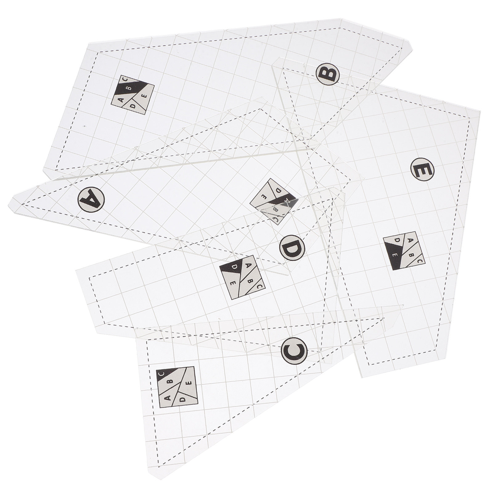 퀼팅 템플릿 세트 5개, 아크릴 패치워크 자, 정밀 재 - Sewing Gauge Ruler 리뷰 및 가격