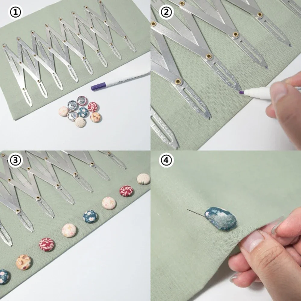 확장 게이지 바느질 액세서리 Iquidistant 바느 - Sewing Gauge Ruler 리뷰 및 가격