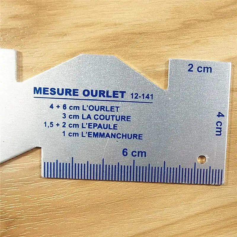 패브릭 마커 재단사 분필 및 금속 재봉 측정 게이지 퀼 - Sewing Gauge Ruler 리뷰 및 가격
