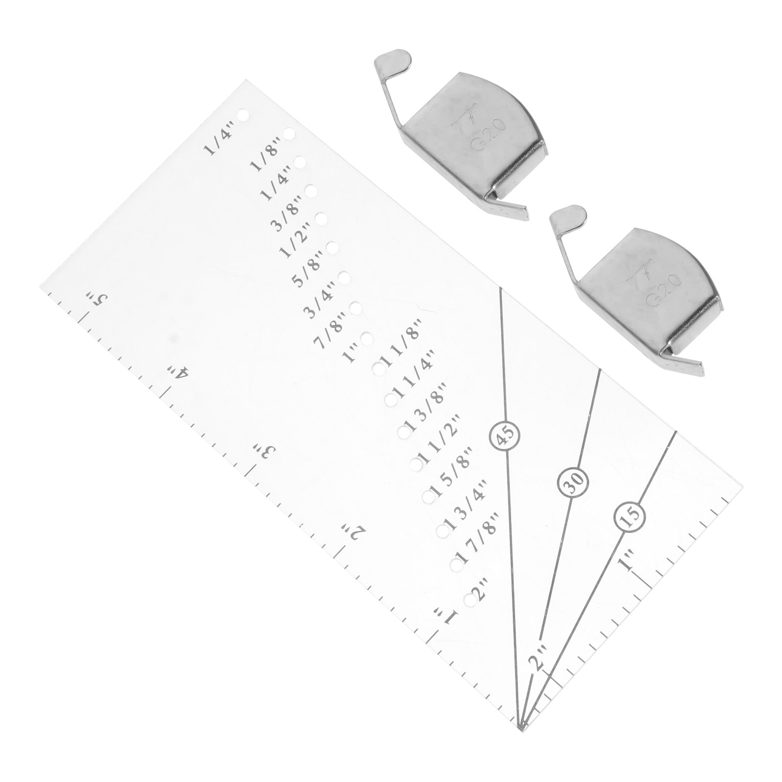1세트, 플라스틱 재봉용 DIY 패치워크 자, 투명한  - Sewing Gauge Ruler 리뷰 및 가격